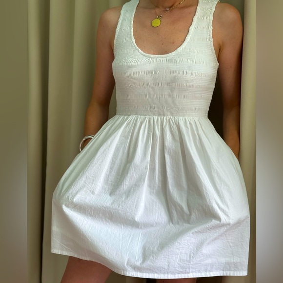 Faithful The Brand- Epoca white mini dress - Picture 2 of 6